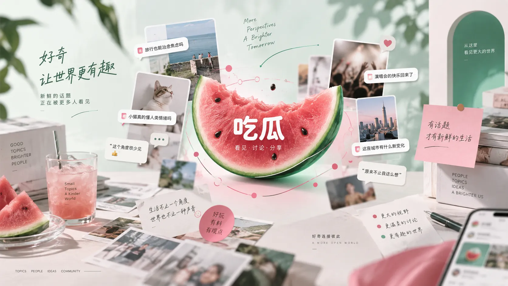 热点事件信息流示意图